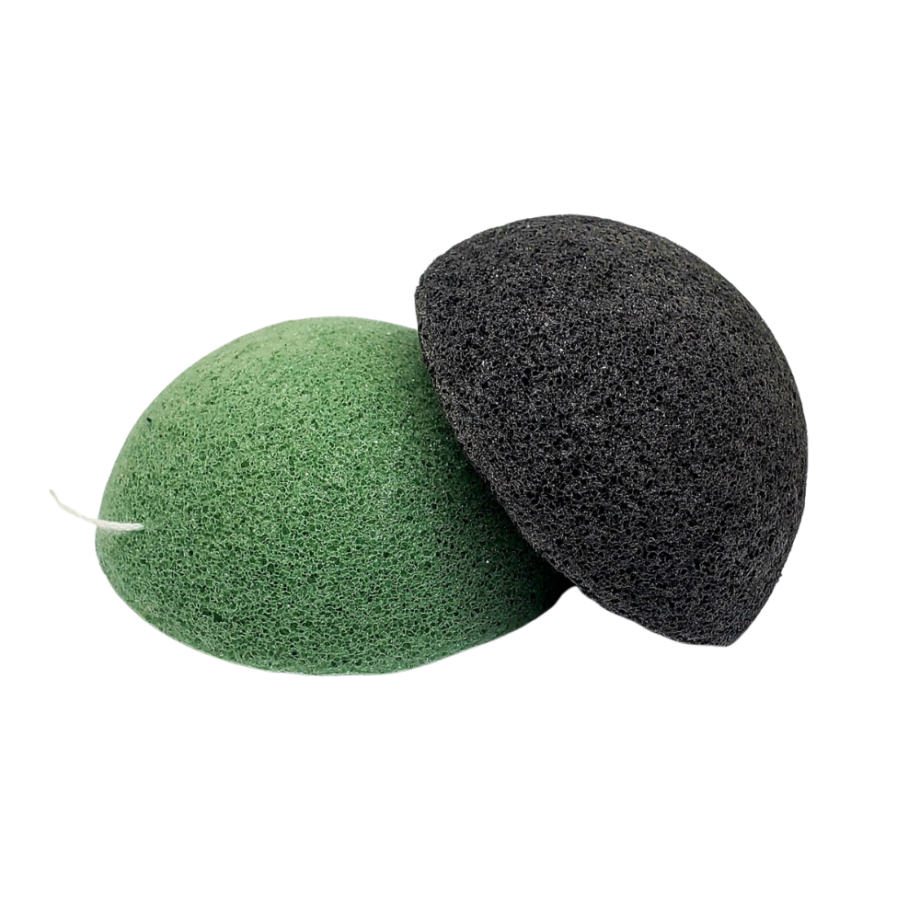 Konjac Sponge with Charcoal or Green Tea - Image 4