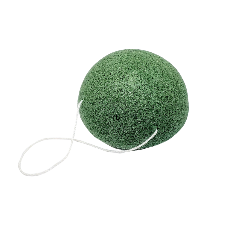 Konjac Sponge with Charcoal or Green Tea - Image 2
