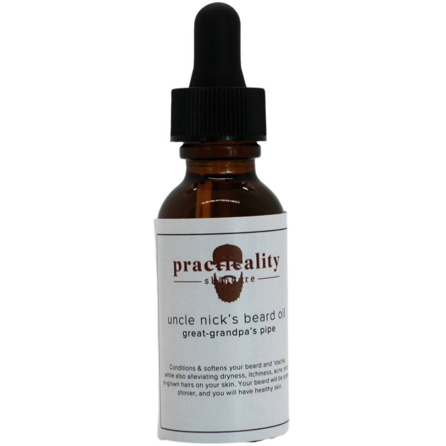 Uncle Nick's Beard Oil Great Grandpa's pipe scent